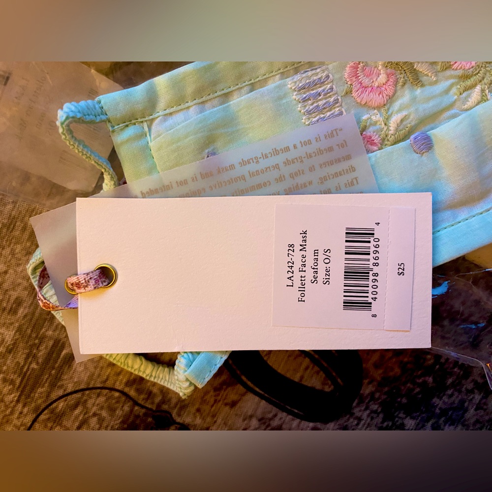 LoveShackFancy face mask